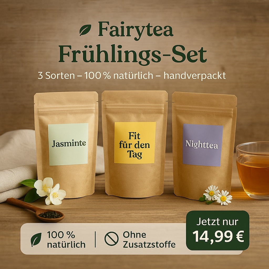 Fairytea Frühlings-Set – 3 Sorten für deine Tee-Auszeit